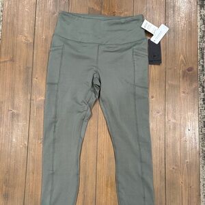 90 Degree By Reflex Olive Green Track Pants